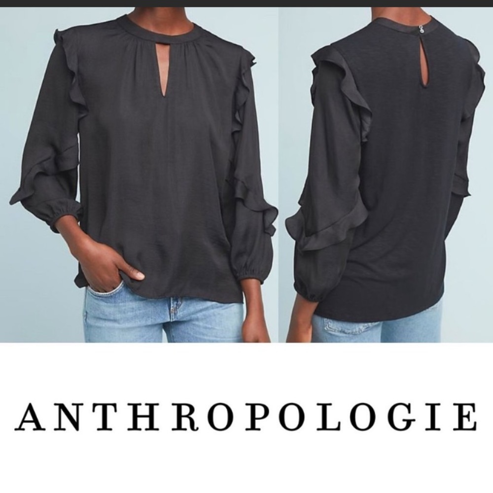 Araminta Ruffle Top by Dolan